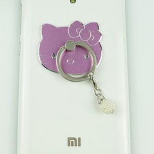 Cat Kitty Ring Grip Smart Phone Holder Stand